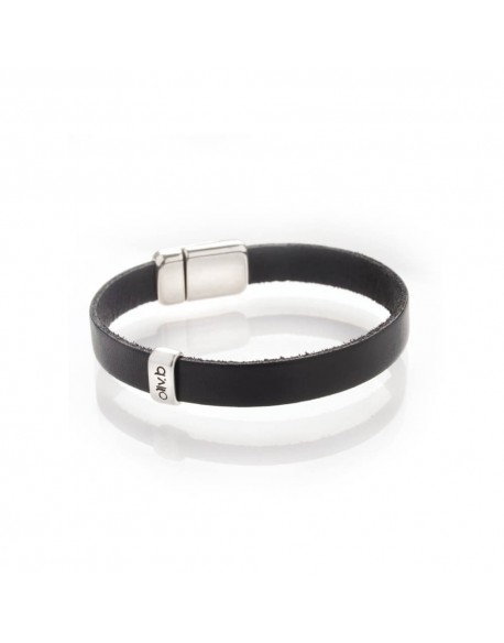 Bracelet simple tour en cuir homme