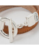 BRACELET OLIVIA DOUBLE TOUR AVEC FERMOIR ROND ET BARRE