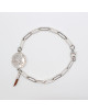 BRACELET ARGENT PIECE UN FRANC MARINA