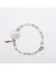 BRACELET ARGENT PIECE UN FRANC MARINA