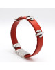 BRACELET ENFANT EN CUIR ORANGE ET CACTUS STOCKHOLM