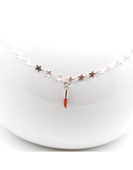 COLLIER ENFANT ARGENT ETOILE HANOÏ