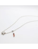 COLLIER ARGENTE PAMPILLE ETOILE VICTORIA