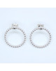 BOUCLES PERLEES ARGENTEES KATELYN