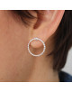 BOUCLES PERLEES ARGENTEES KATELYN