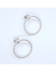 BOUCLES PERLEES ARGENTEES KATELYN