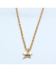 COLLIER DORE ETOILE ANGELE