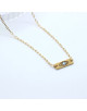 COLLIER DORE OEIL GREC GALIA