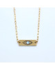COLLIER DORE OEIL GREC GALIA