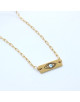 COLLIER DORE OEIL GREC GALIA