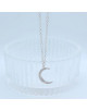 COLLIER LUNE EN ARGENT LUNA