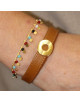 BRACELET PERLÉ MULTICOLORE LEANE