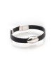 Bracelet simple tour en cuir homme