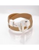 Bracelet cuir simple tour
